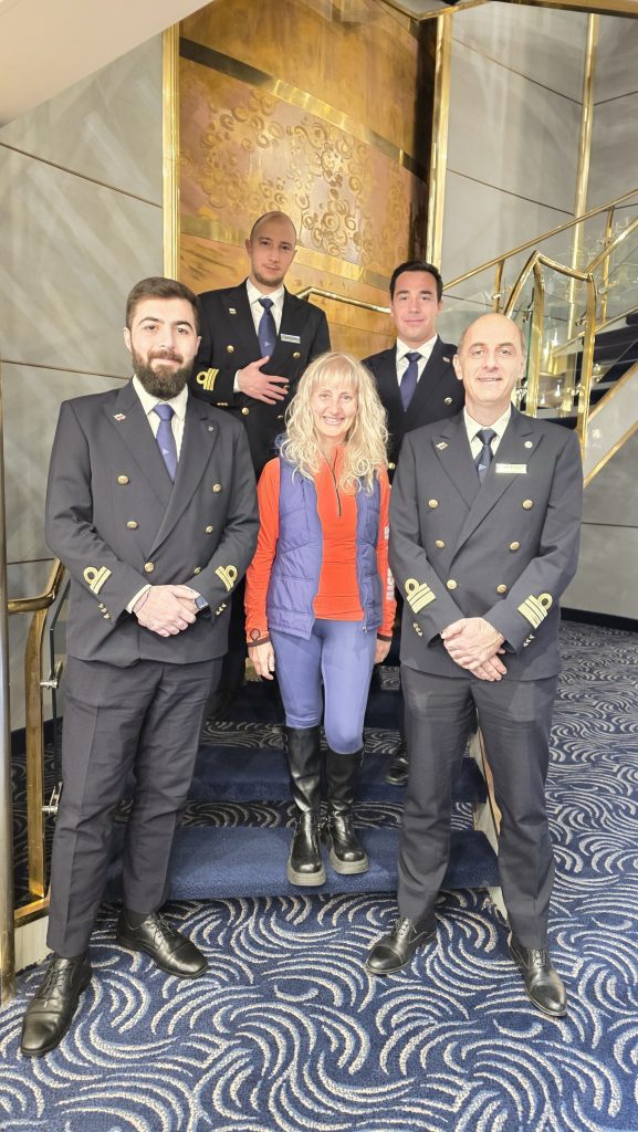 Bulgarian Officers on cruise to Antarctica